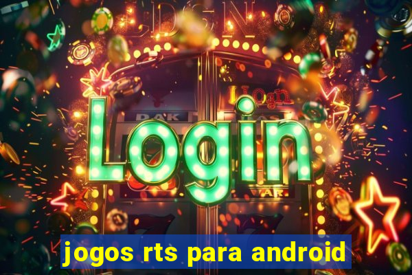 jogos rts para android